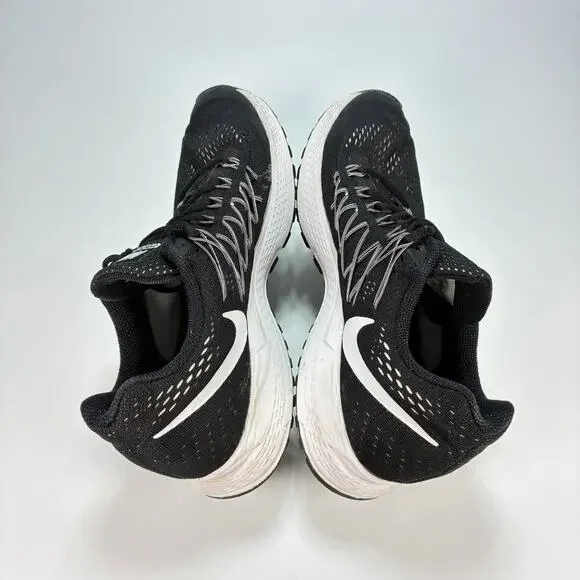 Nike Air Zoom Pegasus 32 Black Running Shoes Lace Up 749340-001 Men's Size 8.5 - Picture 6 of 10